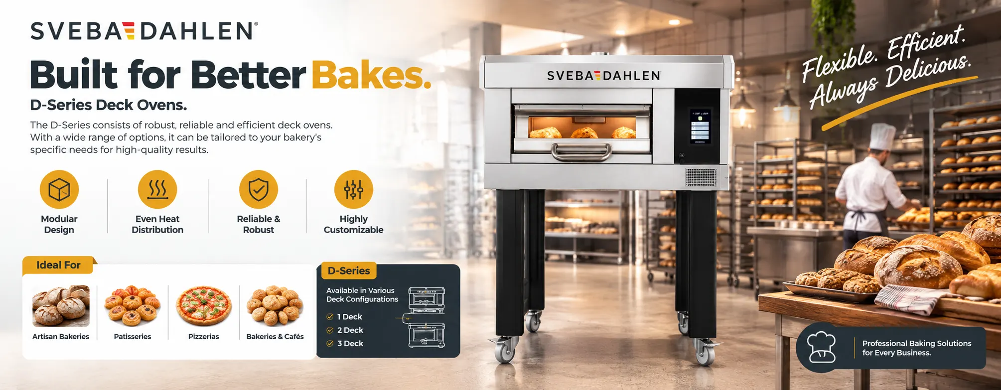 Deck Oven Sveba Dahlen