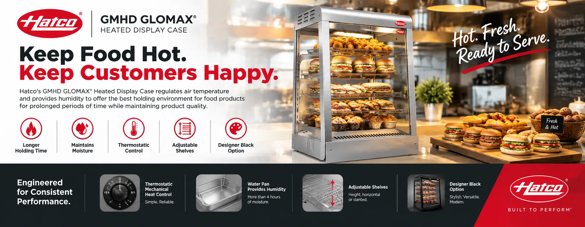 Hatco Heated Display Cases