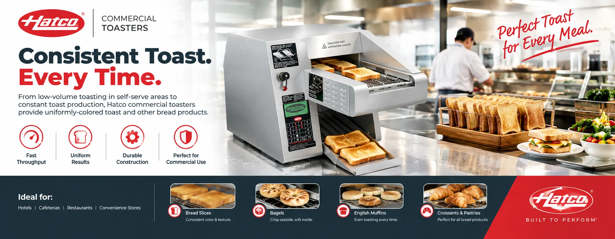 Hatco Conveyor Toaster