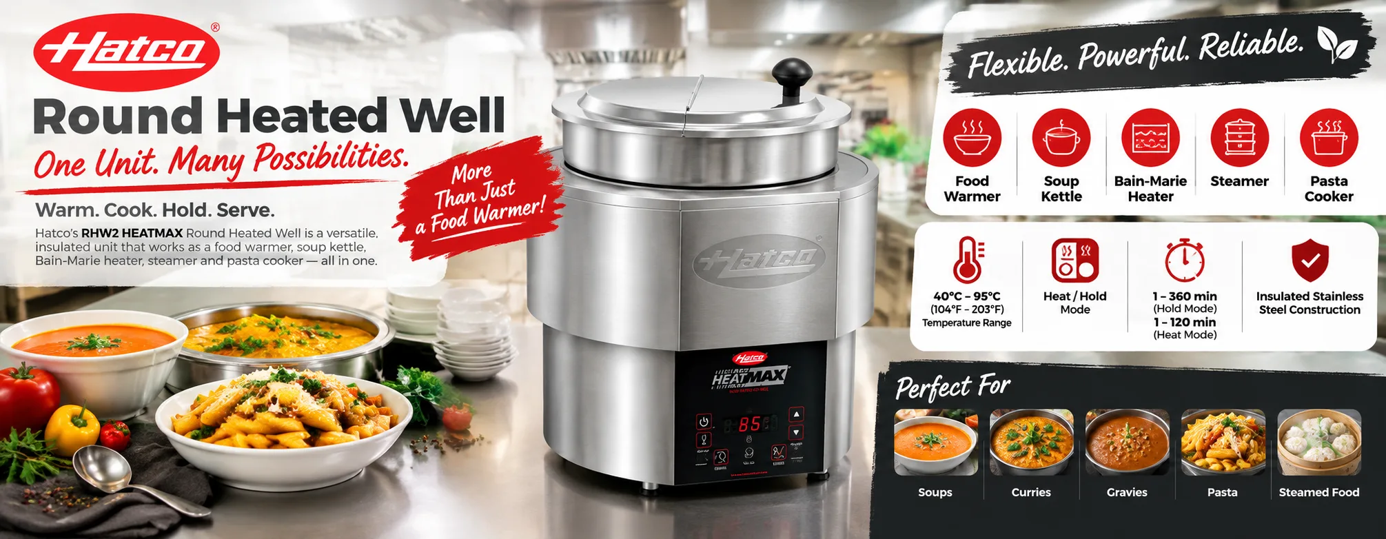 Hatco Round Heated Well