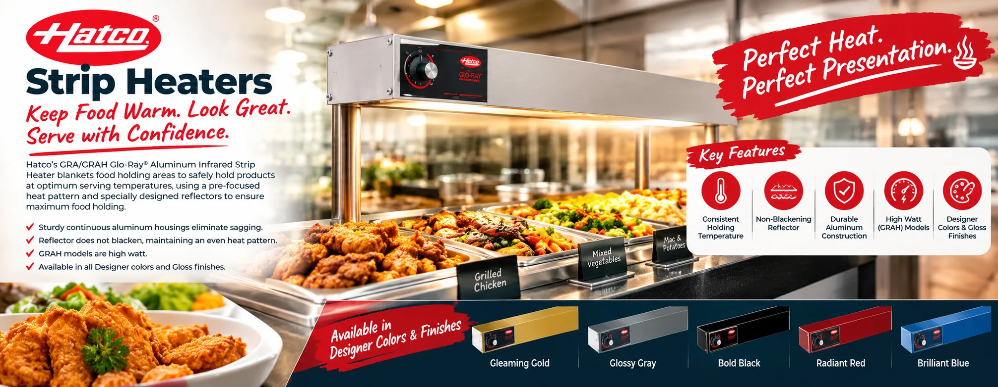 Hatco Strip Heaters