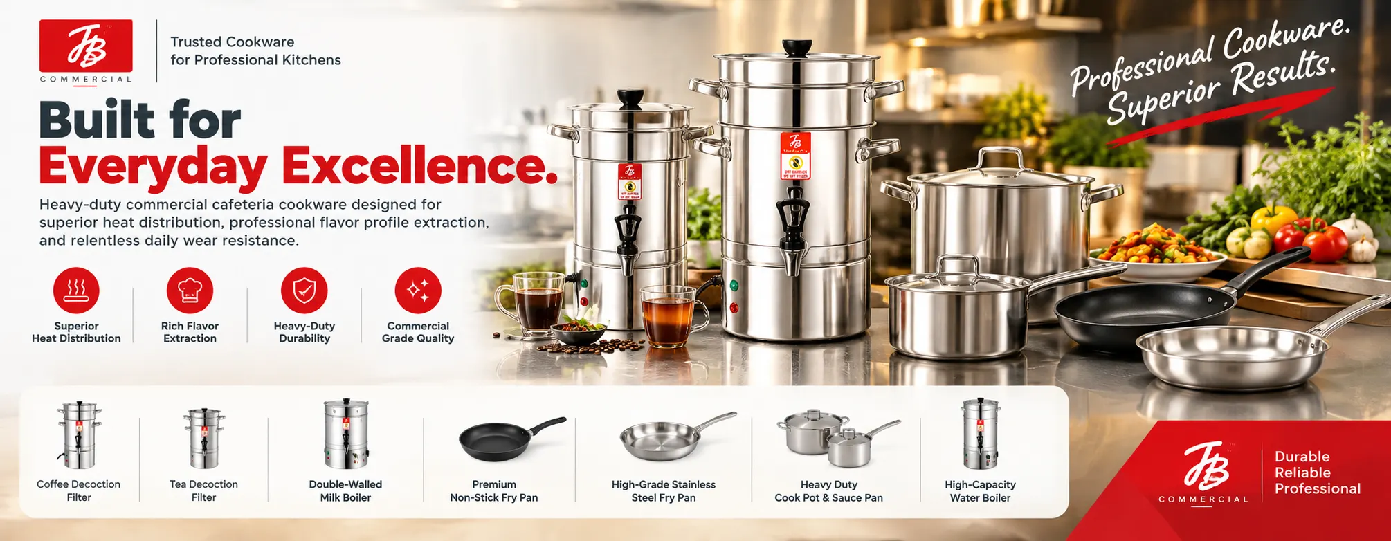 JB Commercial Cookware
