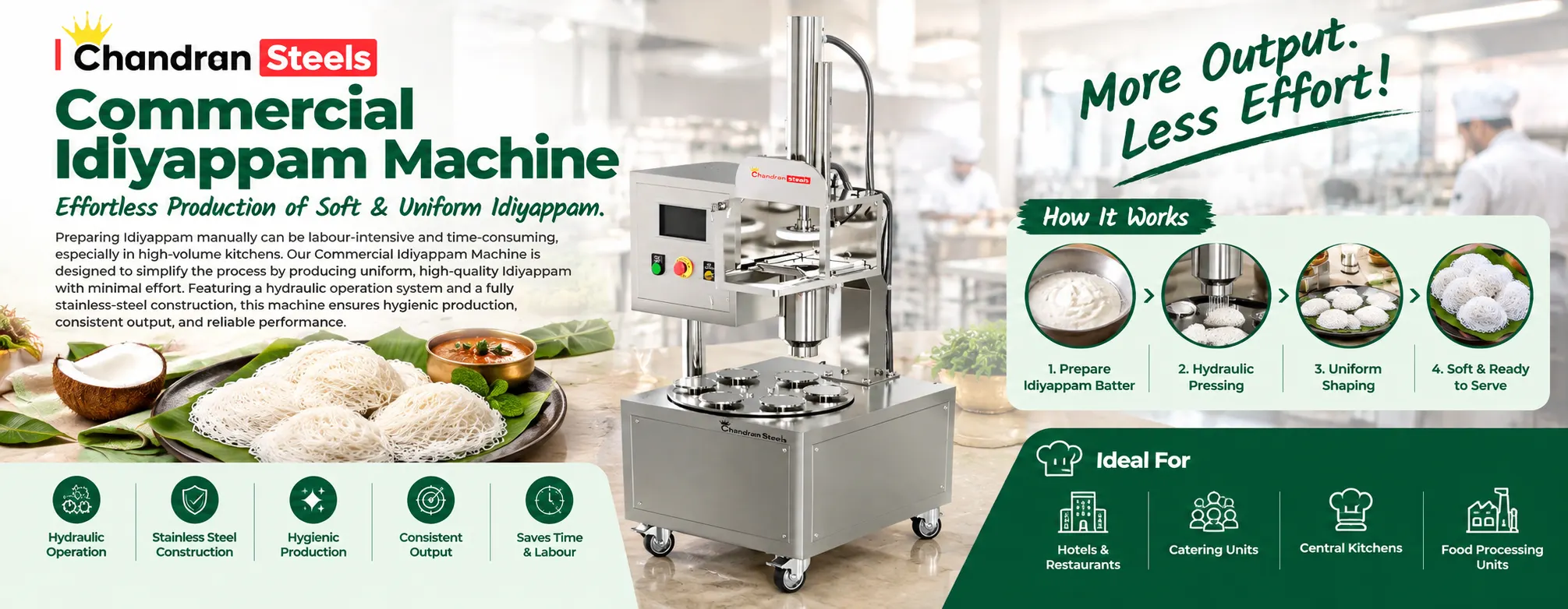 Idiyappam Machine